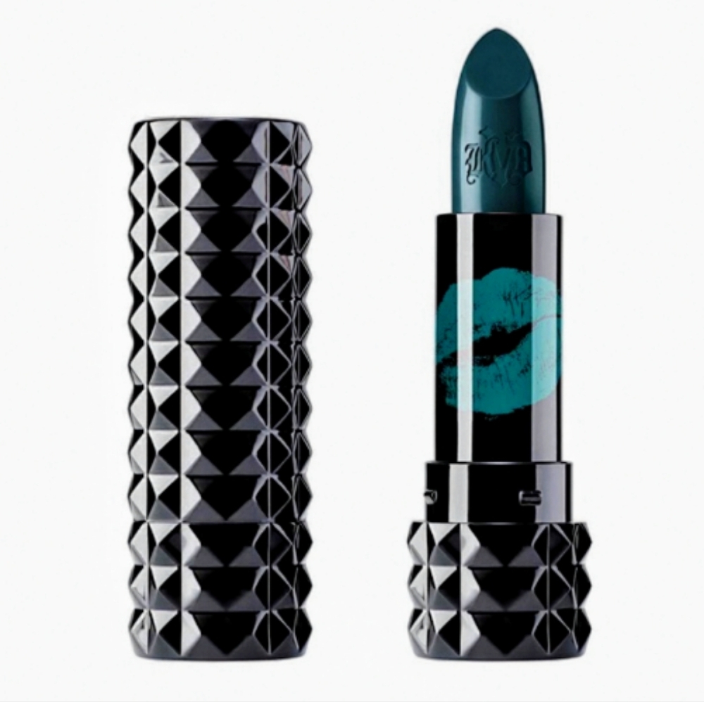 Kat Von D Limited Edition Studded Kiss Creme Lipstick - Deep Teal
